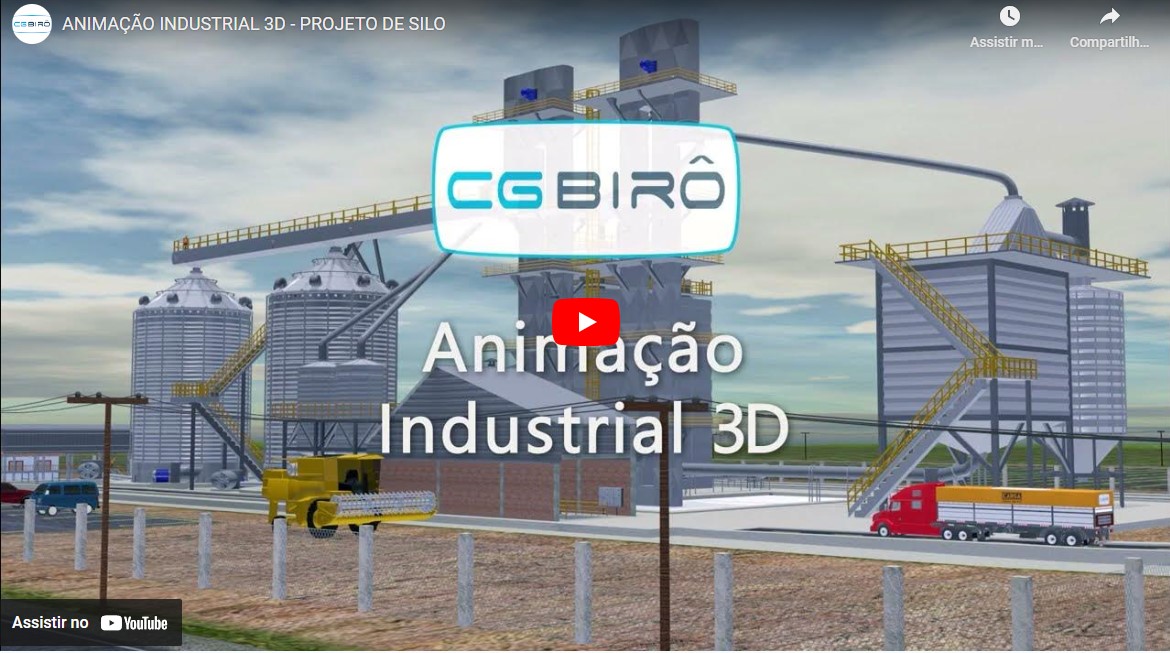 Animação 3D Silos